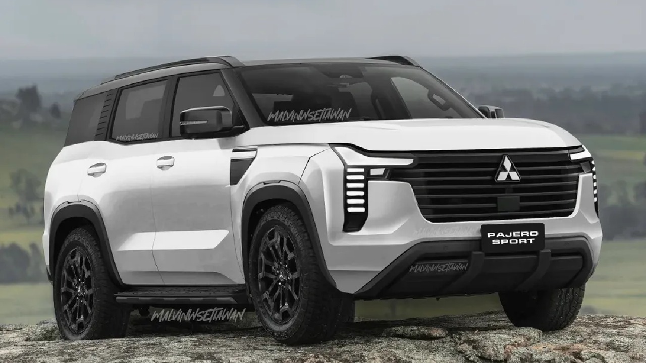 Next-Gen Mitsubishi Pajero Sport Rendered Based on Spy Pics